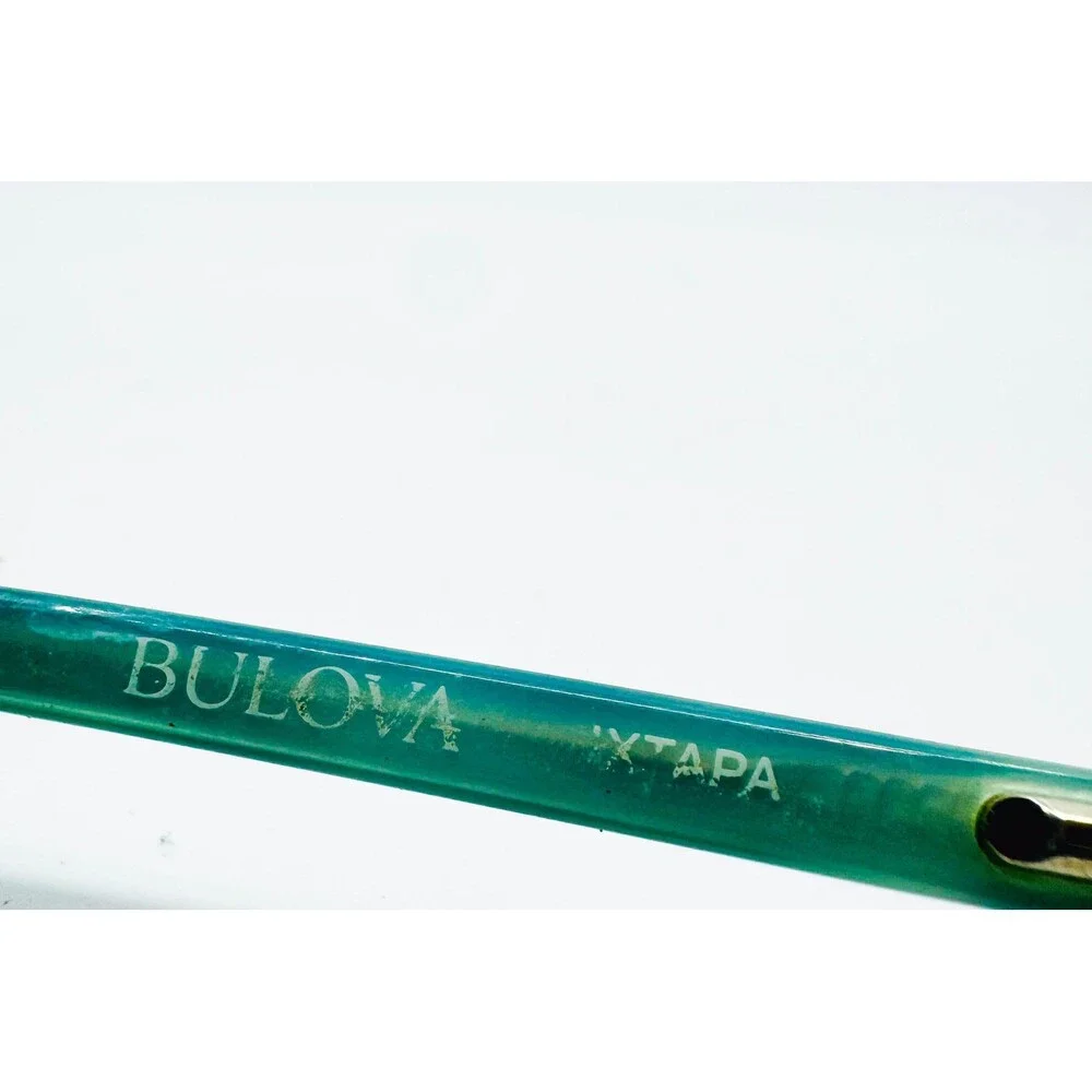 Bulova Eyeglasses Womens Havana Mint Ixtapa Full Rim Frames 53-16-140